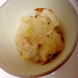 白菜とちくわの煮物